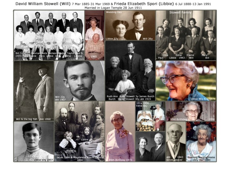 David William Stowell & Frieda Elizabeth