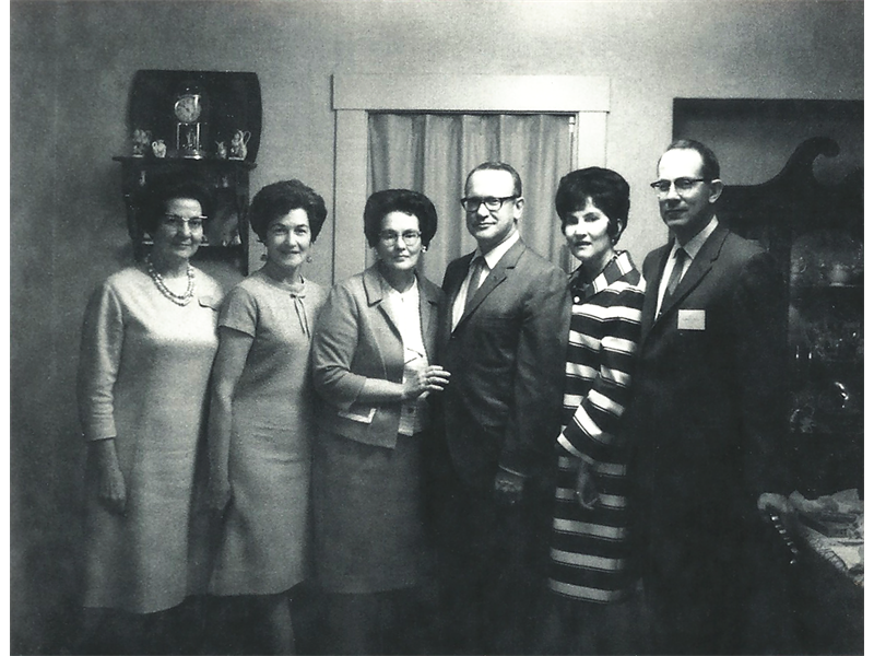 Edna, Irma, Mary, Bill, Elaine, Paul